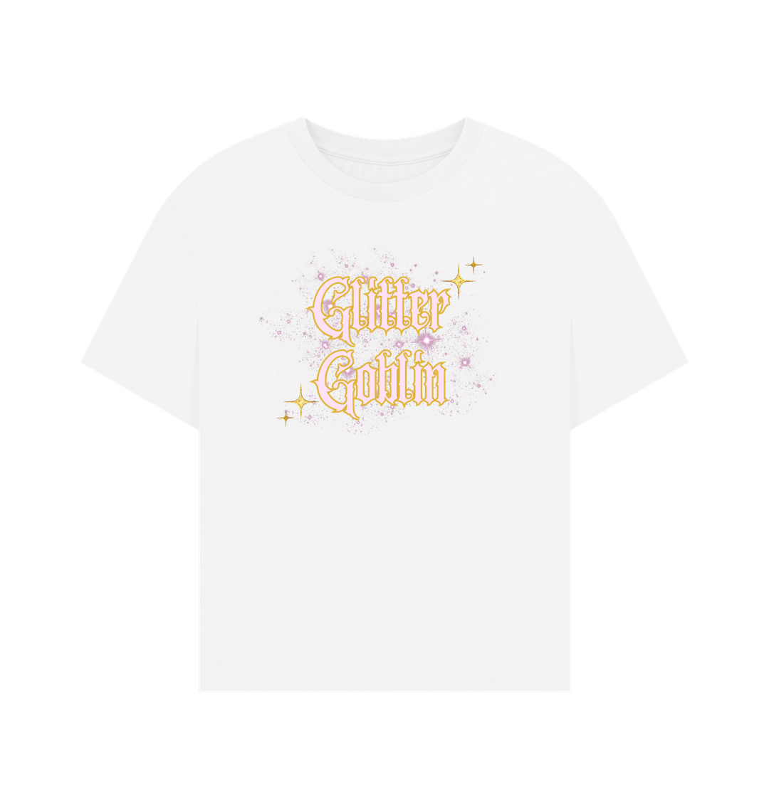 White Printed T-shirt Front